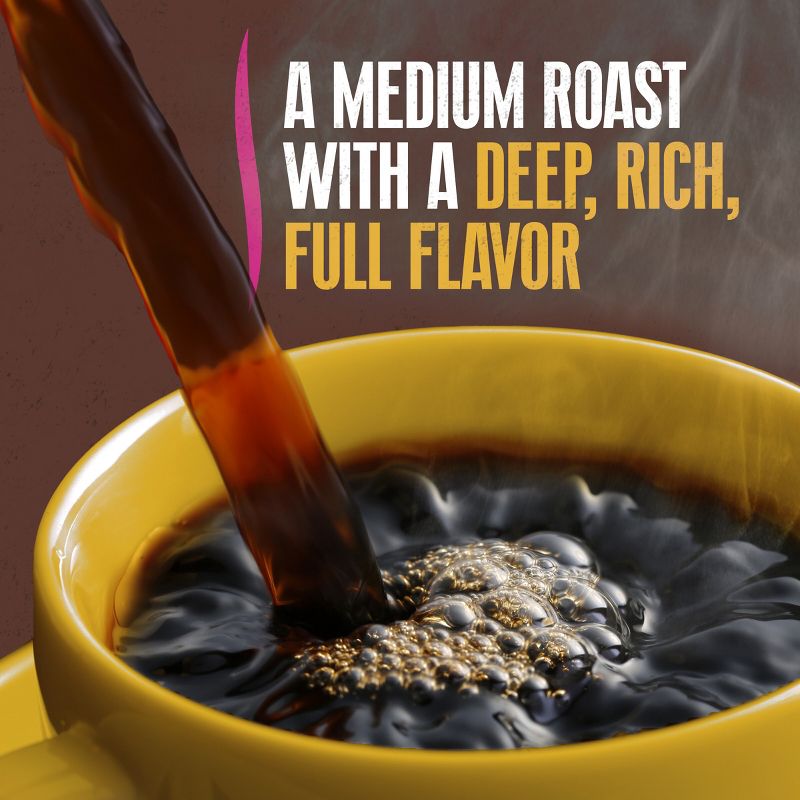 Yuban Traditional Medium Roast Premium Ground Coffee - 31oz, 4 of 11
