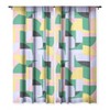 Ninola Design Bauhaus Shapes Spring Single PanelSheer Window Curtain - Deny Designs - 3 of 4