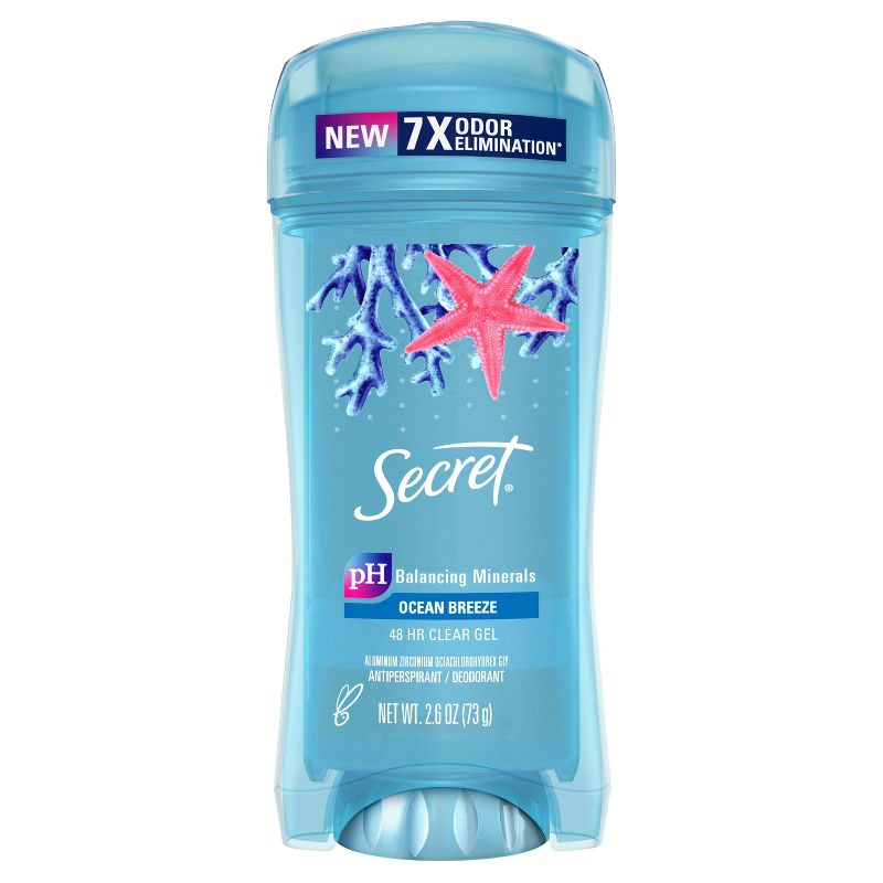 Secret Fresh Antiperspirant &#38; Deodorant Clear Gel Chill Ocean - 2.6oz, 1 of 13