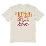 Rerun Island Men's Pumpkin Spice Vibes Short Sleeve Graphic Cotton T-shirt