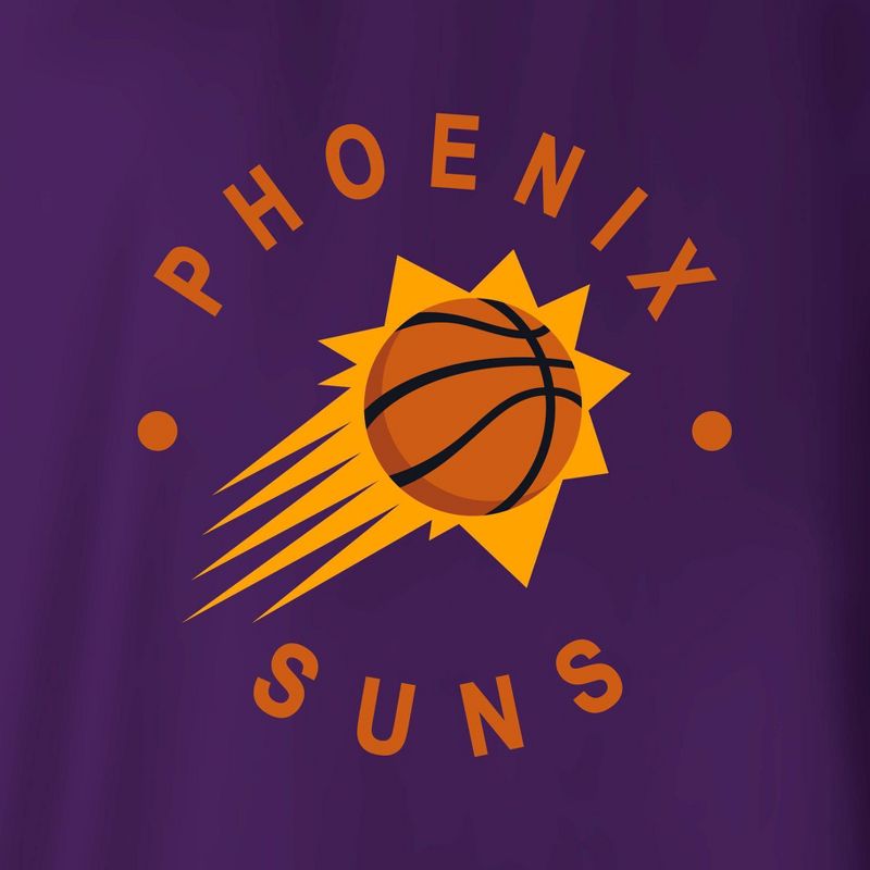 NBA Phoenix Suns Women&#39;s Dolman Short Sleeve T-Shirt, 4 of 5