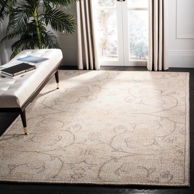 Gray Abstract Hand-Tufted Wool 8' x 10' Area Rug