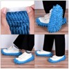 Unique Bargains Washable Multifunctional Floor Cleaning Chenille Mop Slippers - 4 of 4