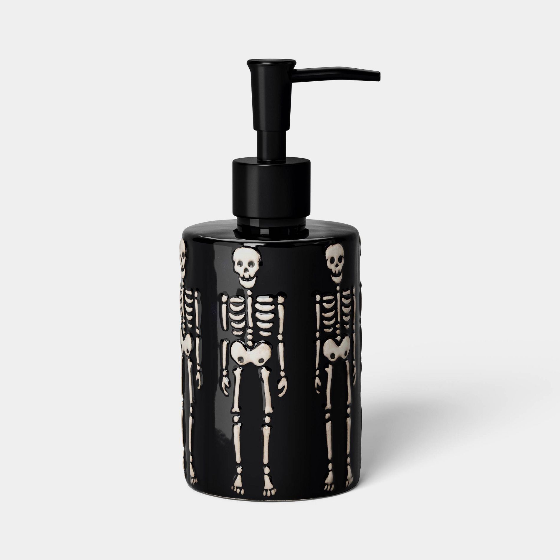 Halloween Skeleton Soap Pump Black - Hyde and EEK! Boutique™