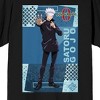 Jujutsu Kaisen 0 Film Satoru Gojo Men’s Black Crew Neck Short Sleeve T-shirt - 2 of 3