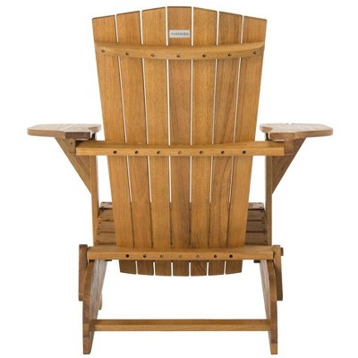 Natural Eucalyptus Adirondack Arm Chairs Set of 2