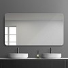 FONTOI Bathroom Vanity Wall Mounted Mirror Fog Waterproof Durable Modern Home Accent for Bathroom Bedroom Living Room, Clear, 39.37"*29.53"*1.97" - 2 of 4