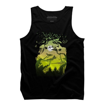 Men's Design By Humans Christmas Eve By pilipsjanuarius Tank Top