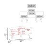 Chic Crate-Fredonia 65 Inch TV Stand – Wenge Wood Entertainment Center with Door & Open Storage, Modern Console for Flat-Screen TVs - 4 of 4