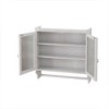 PAGED 27.56" Wall Mounted Bathroom Storage Cabinet, 3-Tier Medicine Cabinet with Glass Doors, Storage Unit for Bathroom/Kitchen - 4 of 4