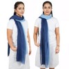 Alilang Lightweight Cotton Linen Scarf Gradient Colors Long Travel Scarf Wrap Shawl for Women 74.8" x 35.4" - 4 of 4