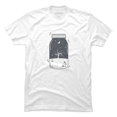 Men's Design By Humans Halloween in a jar By roc21 T-Shirt