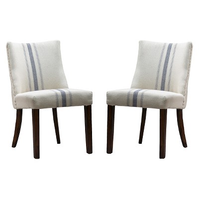 Set of 2 Christopher Knight Home Harman Dining Chair - White