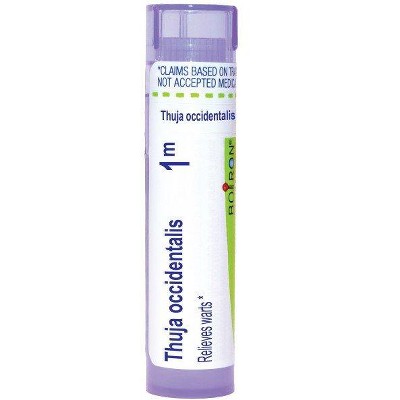Thuja Occidentalis 1M by Boiron Homeopathic Single Medicine For First Aid  -  80 Pellet