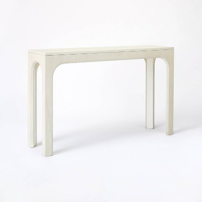 White console best sale table target