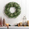Puleo 24" Artificial Tacoma Pine Christmas Wreath - 3 of 4