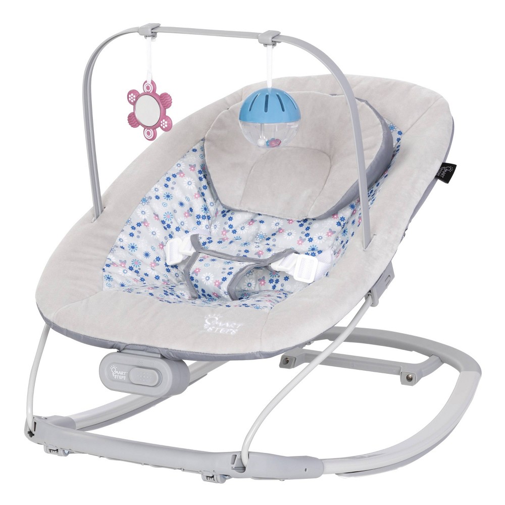 Photos - Swing / Rocking Chair Smart Steps My First Rocker 2 Bouncer - Daisy Pink