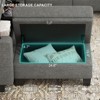 Belffin Compact U-Shaped 5-Seater Sectional - Modular Couch with Storage & Cup Holder - 4 of 4