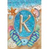 Briarwood Lane Summer Garden Flag 18x12.5 For Outdoor Summer Monogram Letter K Garden Flag Flag For Summer Garden Flag Flags For Outside - 3 of 4