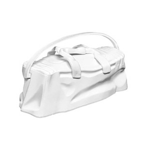 White Duffel Bag for WWE & AEW Wrestling Action Figures - 1 of 1