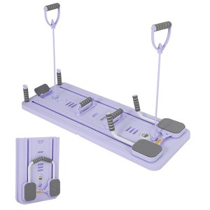 TROPOW Folding Pilates Reformer,Lightweight Pilates Floor Reformer Board Small Foldable at Home Lightweight Pilates Reformer - 1 of 4