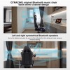GTRACING Gaming Chair with Bluetooth Speakers Music Office Chair with Footrest PU Leather Recliner - 3 of 4