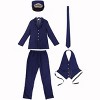 HalloweenCostumes.com Mens Men's North Pole Train Conductor Costume - 2 of 4