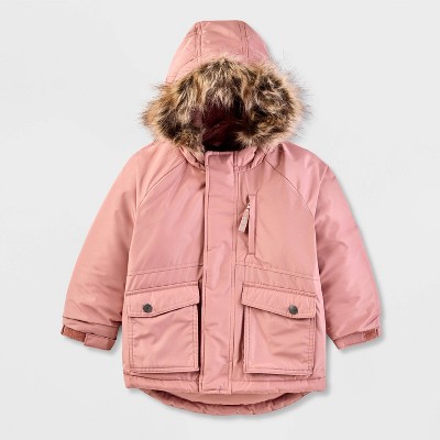 Parka jacket pink best sale