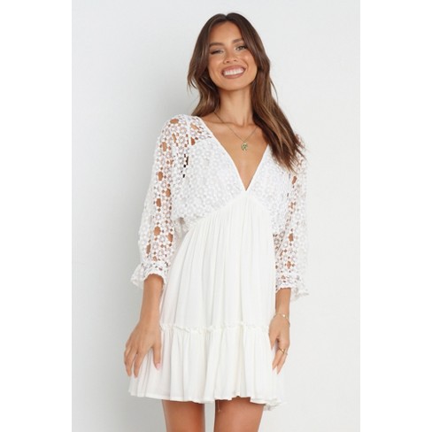 Petal And Pup Womens Carrie Dress - White 0 : Target