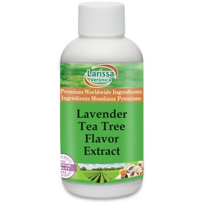 Larissa Veronica Lavender Tea Tree Flavor Extract (4 oz, ZIN: 529298, 1-Pack)