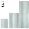 mDesign Cotton Spa Mat Rug for Bathroom, Varied Sizes, Set of 3 - Water Blue - 3 of 4