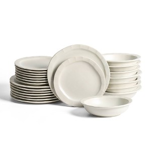 Stone Lain 24pc Oasis Stoneware Dinnerware Set - 1 of 4