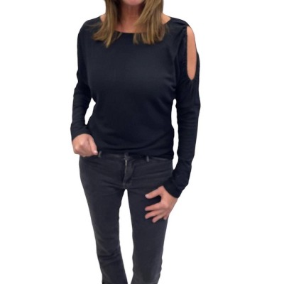 Off The Shoulder Black Sweatshirt : Target Off The Shoulder Black Sweatshirt : Target