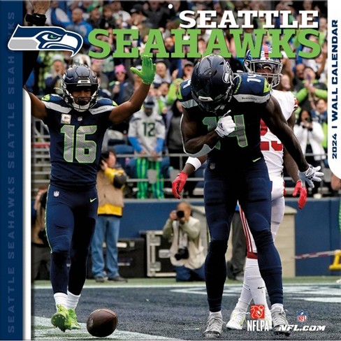 Nfl Seattle Seahawks 12'x 12' 2024 Wall Calendar : Target