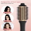 NICEBAY Hair Dryer Brush, Professional Ceramic Blow Dryer Brush with Display Screen, One Step Hot Air Brush for Hair Drying, Styling and Volumizing - 4 of 4