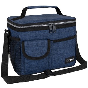 OPUX Large Insulated Lunch Bag Men Women, Leakproof Thermal Reusable Soft Cooler Tote Work School Adult Kid Boy Girl - 1 of 4
