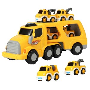 Trimate Toy Trucks -7 Pack Toddler Trucks - 1 of 4