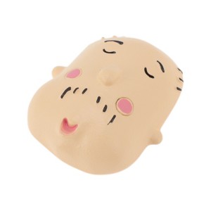 Unique Bargains Decorative Magnets Magnetic Fridge Sticker Irregular Shape Eldest Resin Brown Beige 1Pc - 1 of 3