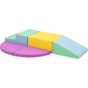 Toddler Climbing Blocks Indoor Climbing Blocks Soft Climbing Blocks Foam Climbing Blocks for Toddlers and Preschoolers - 1 of 4