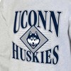 NCAA UConn Huskies Men's Crew Neck Fleece Ash Sweatshirt - 3 of 3