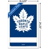 Trends International NHL Toronto Maple Leafs - Logo 21 Framed Wall Poster Prints - 3 of 4