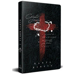 Biblia Rvr 1960 Letra Grande Tamaño Manual, Tapa Dura Cruz Con Corona / Spanish Bible Rvr 1960 Handy Size Large Print Hardcover Cross and Crown - 1 of 1