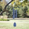 Woodstock Chimes Bells of Paradise Wind Chime Pigeon Blue 32" - 3 of 4