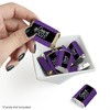 Big Dot of Happiness 2025 Purple Graduation Party - Mini Candy Bar Wrapper Stickers - Small Favors - 40 Count - 2 of 4