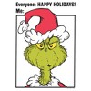 Mens The Grinch Happy Holidays Mood T Shirt - 2 of 4