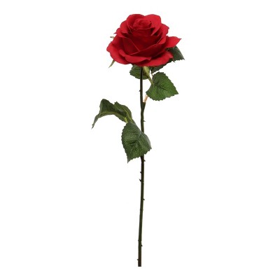 Floral Home 20" Red Open Rose - 48-Piece