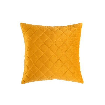 20"x20" Oversize Diamond Velvet Square Throw Pillow - Lush Décor