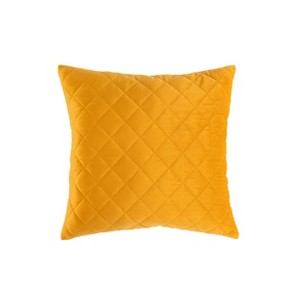 20"x20" Oversize Diamond Velvet Square Throw Pillow - Lush Décor - 1 of 4