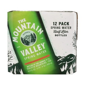 Mountain Valley Water Spring Water - 16.9 Fl Oz (pack Of 12) - 1 of 3