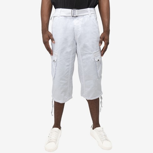 Tall Belted Cargo Shorts